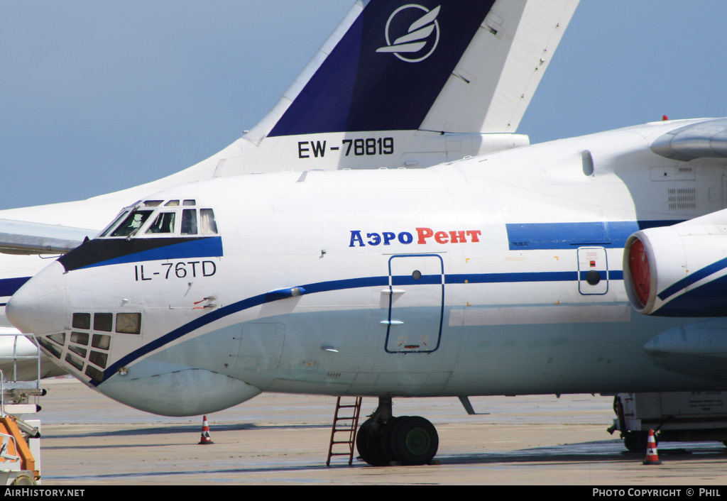 Aircraft Photo of RA-76370 | Ilyushin Il-76TD | Aero Rent | AirHistory.net #210259