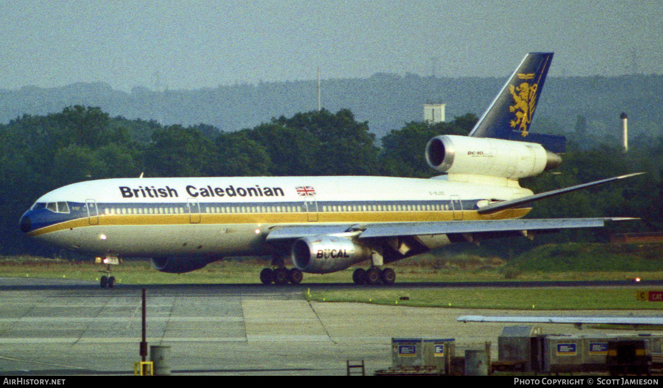 Aircraft Photo of G-BJZE | McDonnell Douglas DC-10-10 | British Caledonian Airways | AirHistory.net #210282