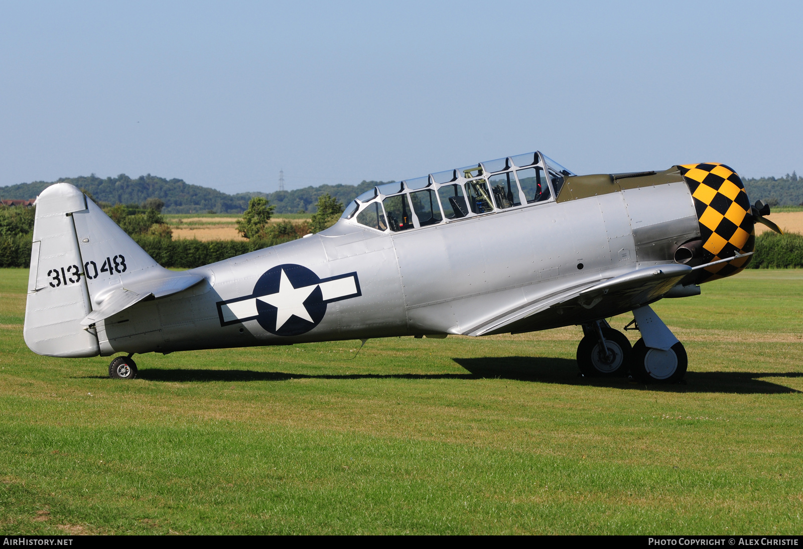 Aircraft Photo of G-TDJN / 313048 | North American AT-6D Harvard III | USA - Air Force | AirHistory.net #210283