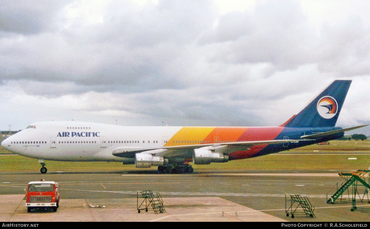 Aircraft Photo of VH-EBB | Boeing 747-238B | Air Pacific | AirHistory.net #210292