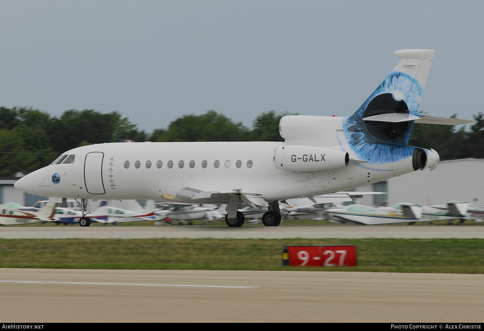 Aircraft Photo of G-GALX | Dassault Falcon 900EX | AirHistory.net #210305