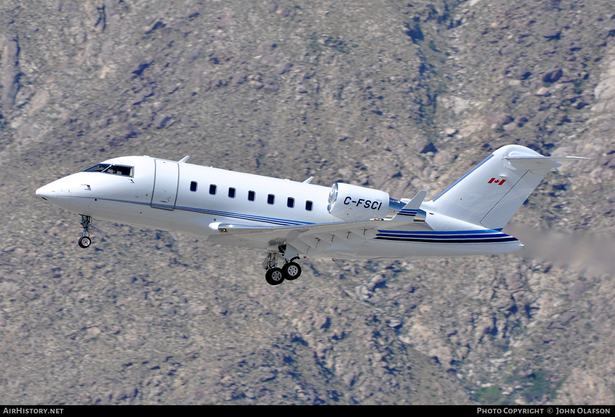 Aircraft Photo of C-FSCI | Bombardier Challenger 605 (CL-600-2B16) | AirHistory.net #210307