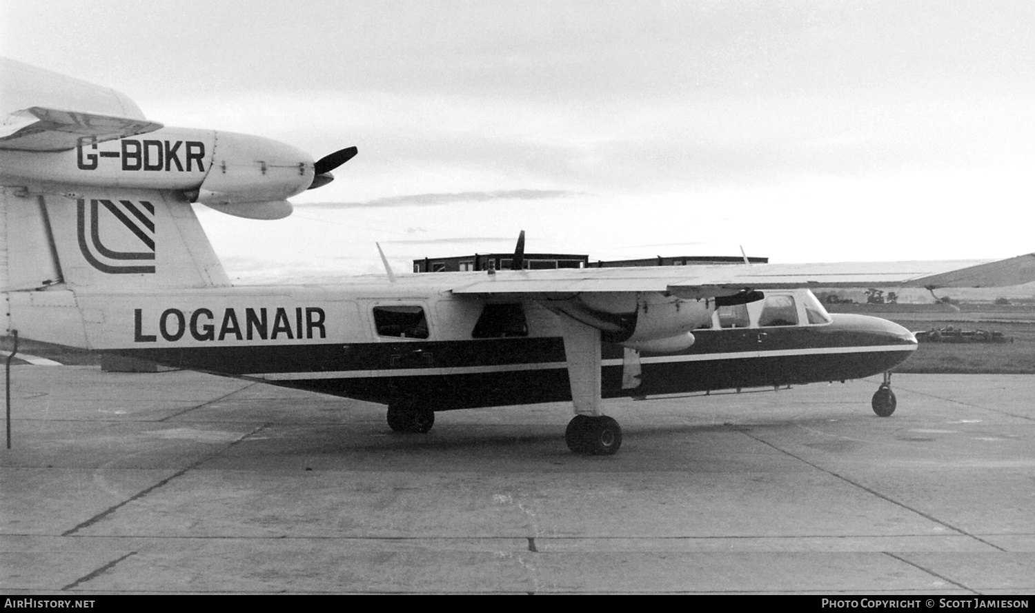 Aircraft Photo of G-BDKR | Britten-Norman BN-2A Mk.3-2 Trislander | Loganair | AirHistory.net #210308