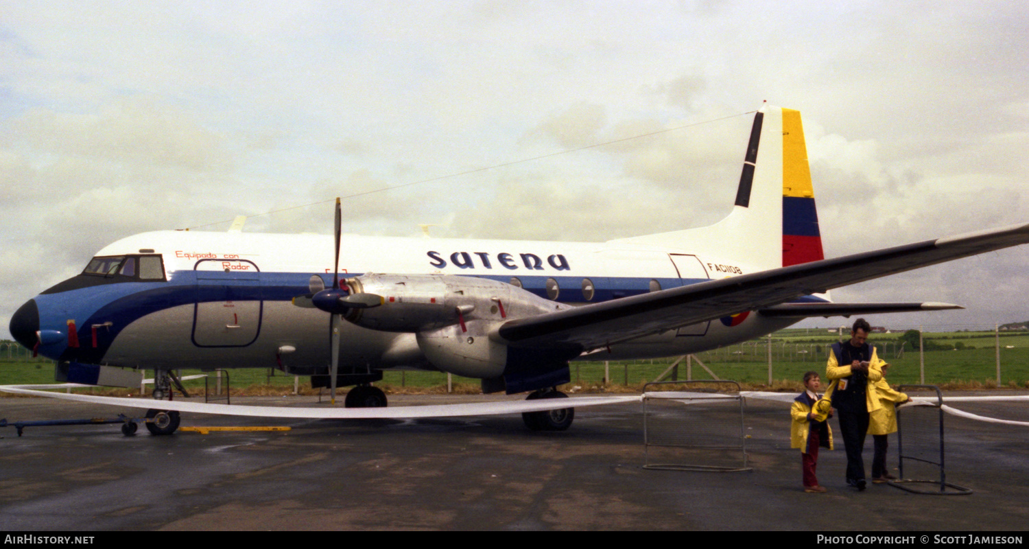 Aircraft Photo of FAC1108 | British Aerospace BAe-748 Srs2B/371LFD | Colombia - Satena | AirHistory.net #210318