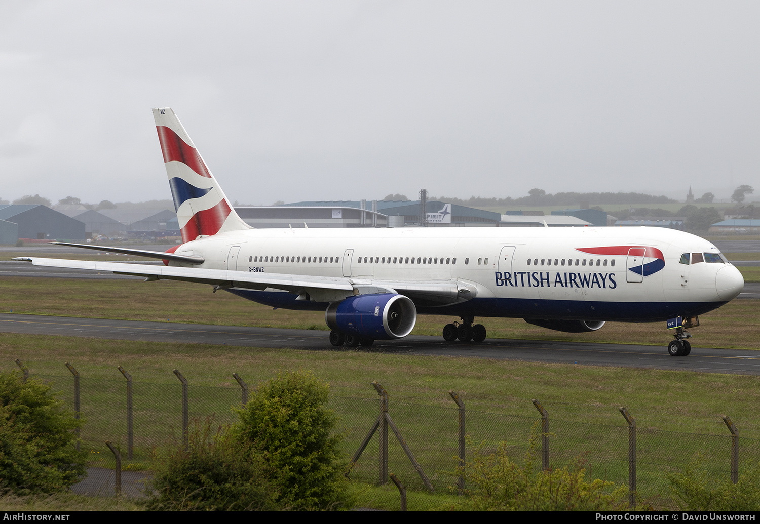 Aircraft Photo of G-BNWZ | Boeing 767-336/ER | British Airways | AirHistory.net #210324