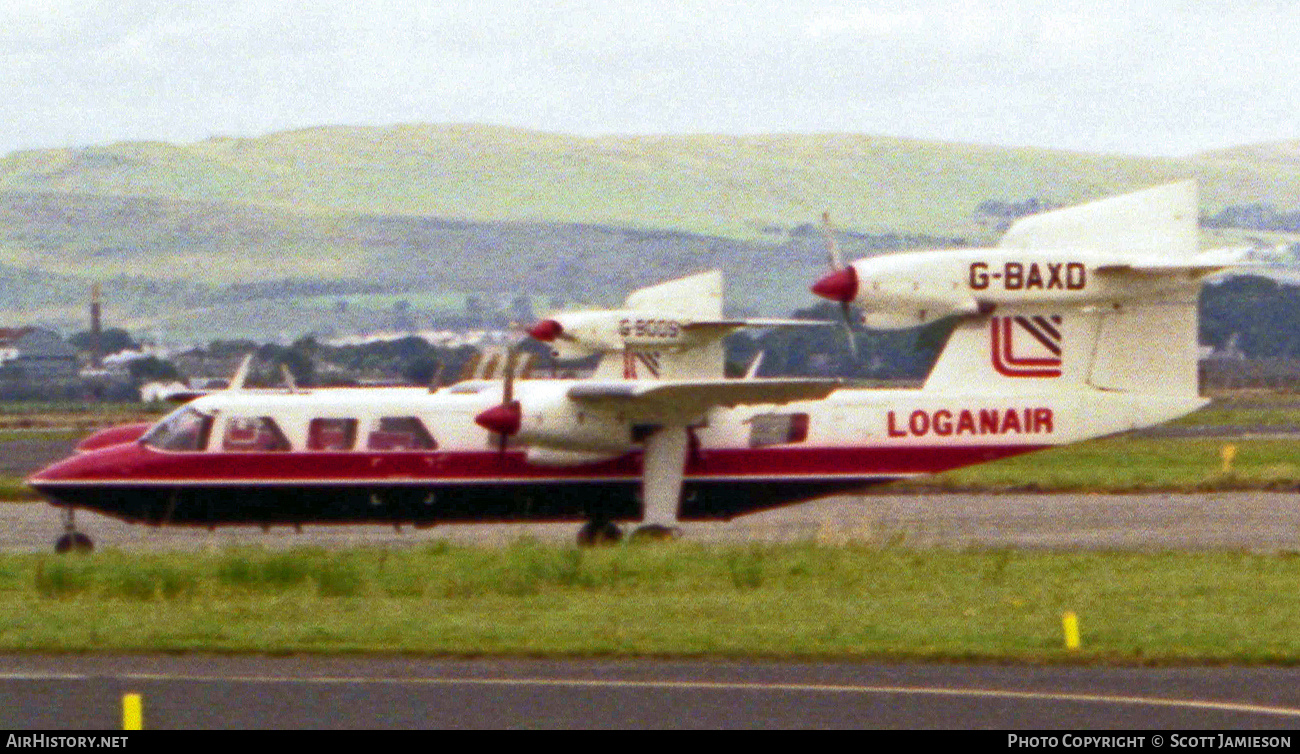 Aircraft Photo of G-BAXD | Britten-Norman BN-2A Mk.3-1 Trislander | Loganair | AirHistory.net #210334