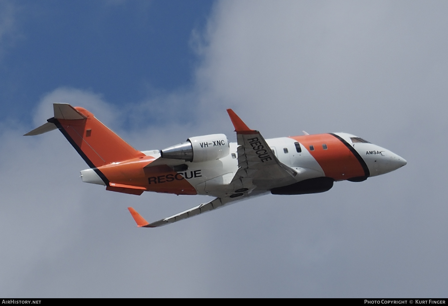 Aircraft Photo of VH-XNC | Bombardier Challenger 604 (CL-600-2B16) | AMSA - Australian Maritime Safety Authority | AirHistory.net #210335