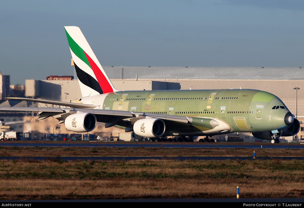 Aircraft Photo of F-WWST | Airbus A380-861 | Emirates | AirHistory.net #210339