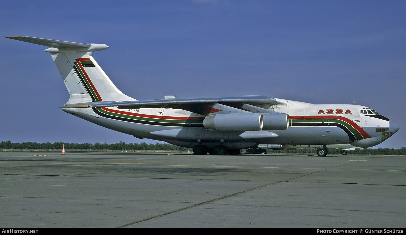 Aircraft Photo of ST-APS | Ilyushin Il-76TD | AZZA Air Transport | AirHistory.net #210350