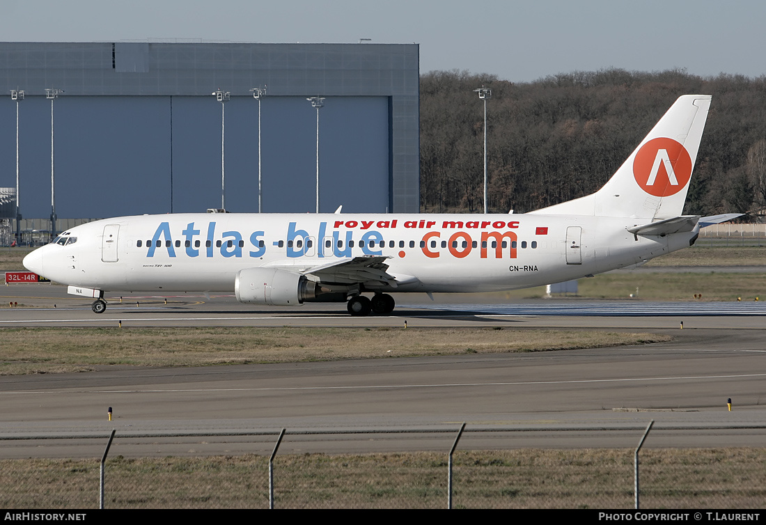 Aircraft Photo of CN-RNA | Boeing 737-4B6 | Atlas Blue | AirHistory.net #210360