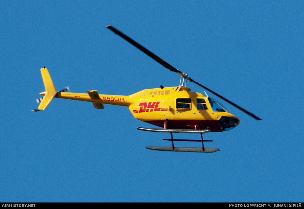Aircraft Photo of N59604 | Bell 206B JetRanger II | DHL International | AirHistory.net #210386