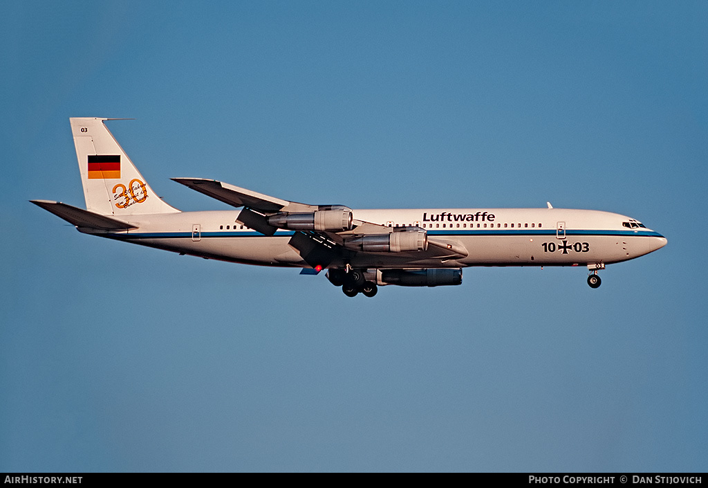 Aircraft Photo of 1003 | Boeing 707-307C | Germany - Air Force | AirHistory.net #210396