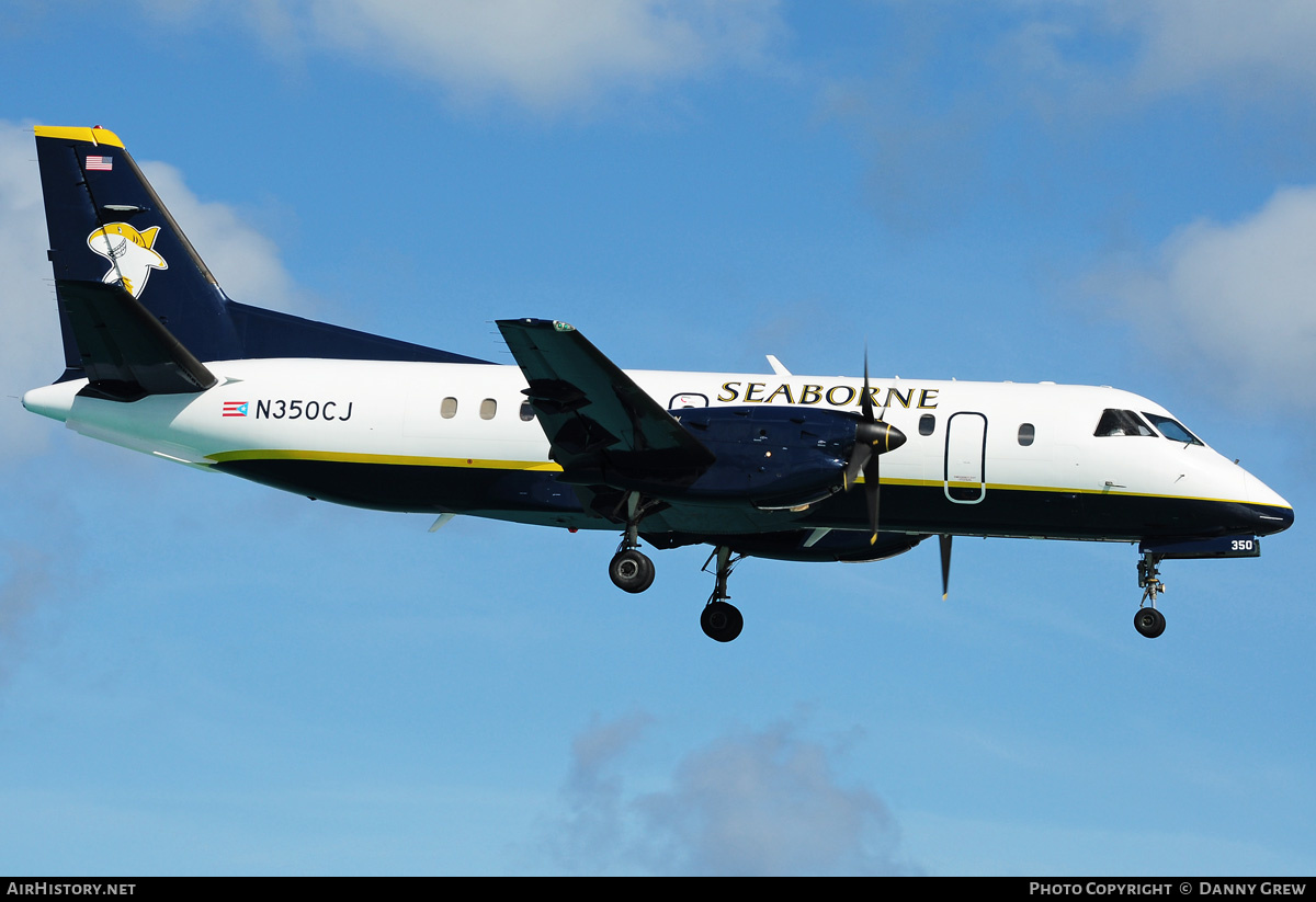 Aircraft Photo of N350CJ | Saab 340B | Seaborne Airlines | AirHistory.net #210400