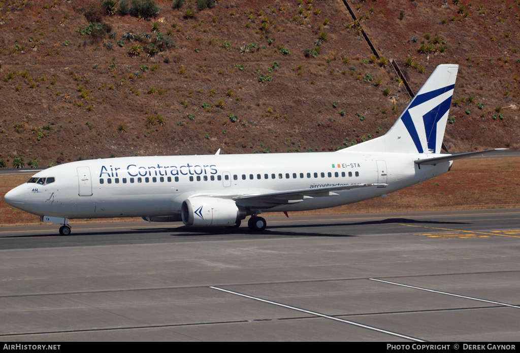 Aircraft Photo of EI-STA | Boeing 737-31S | ASL Airlines | AirHistory.net #210401