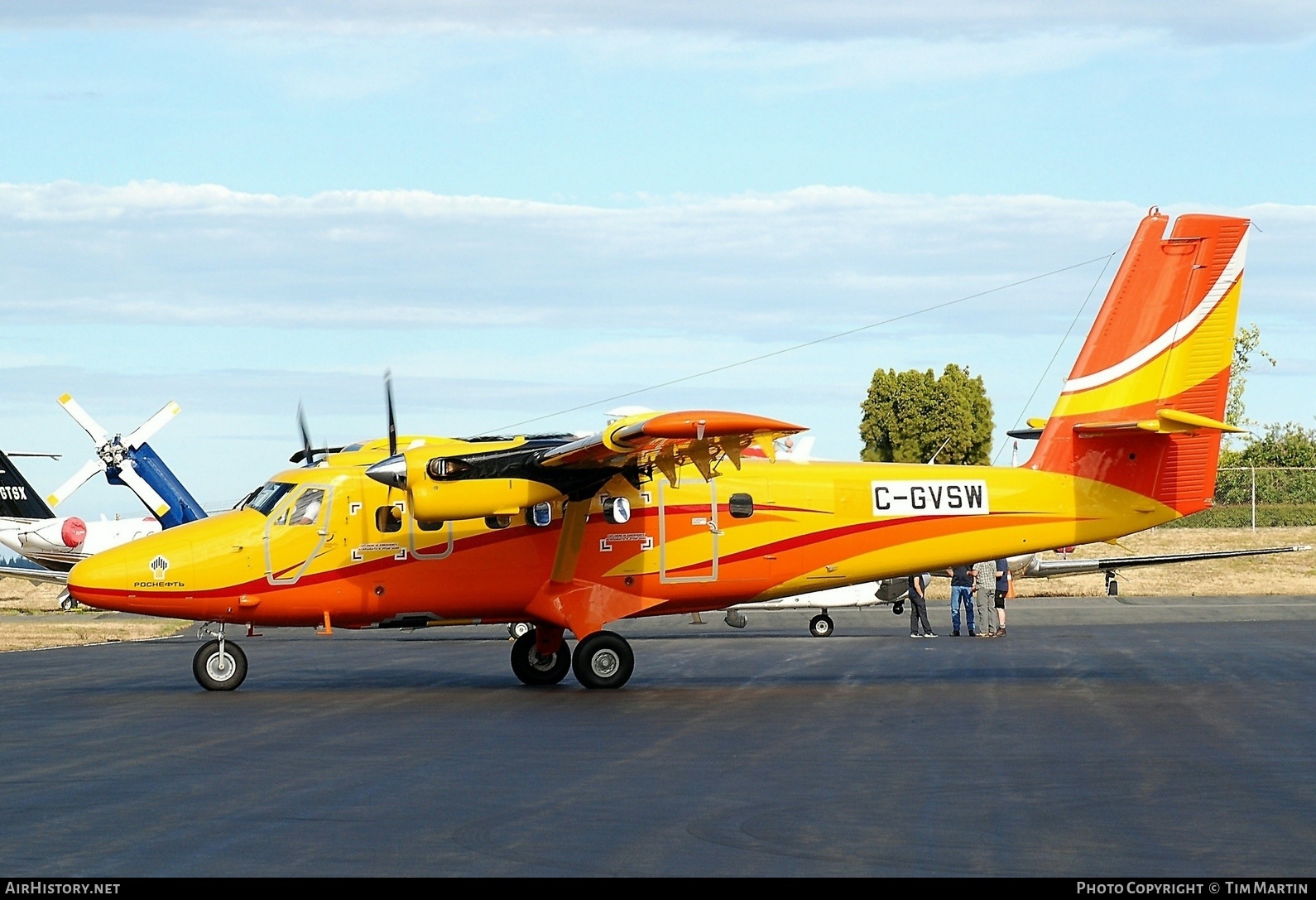 Aircraft Photo of C-GVSW | Viking DHC-6-400 Twin Otter | Rosneft Oil | AirHistory.net #210409