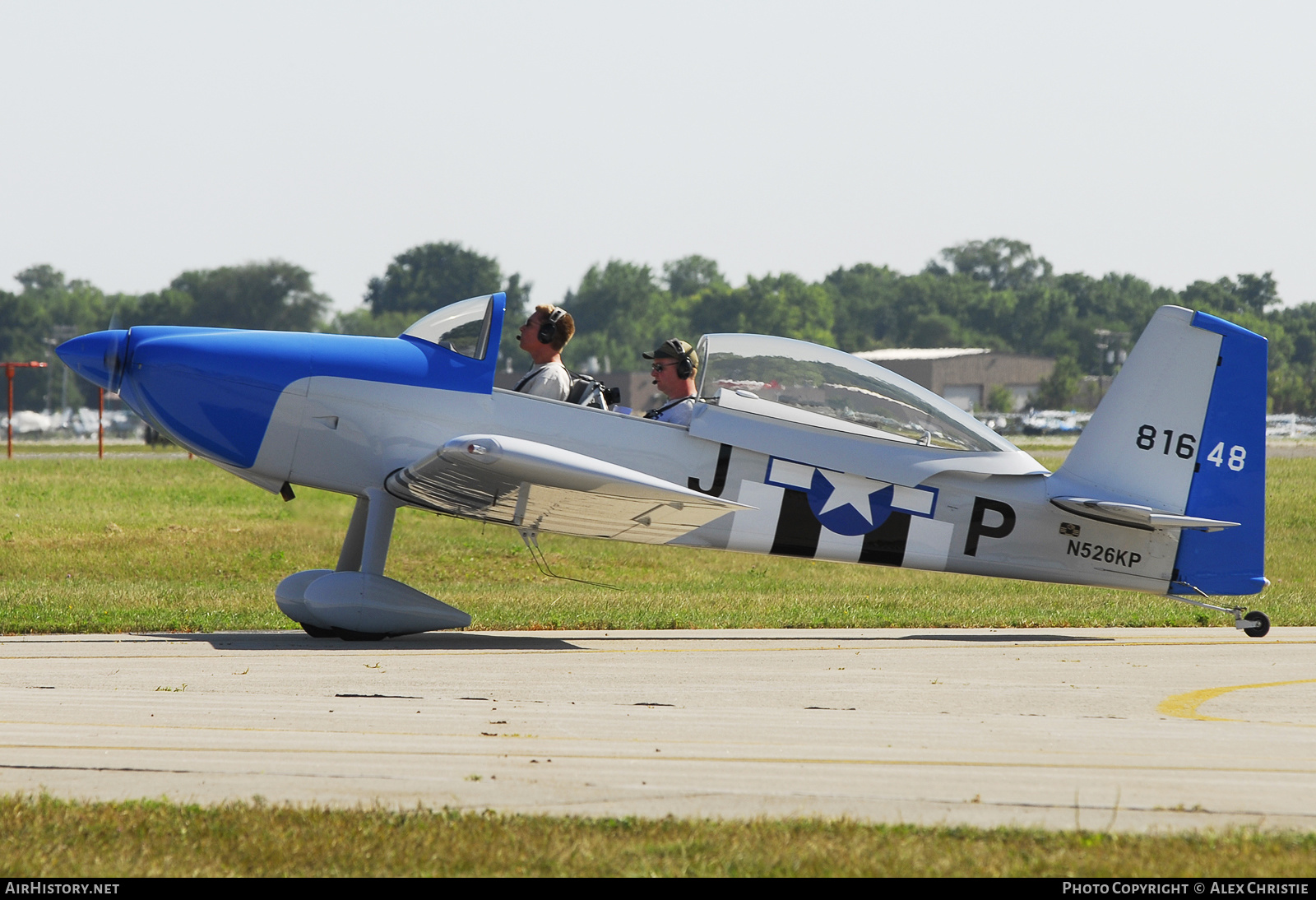 Aircraft Photo of N526KP | Van's RV-8 | AirHistory.net #210430