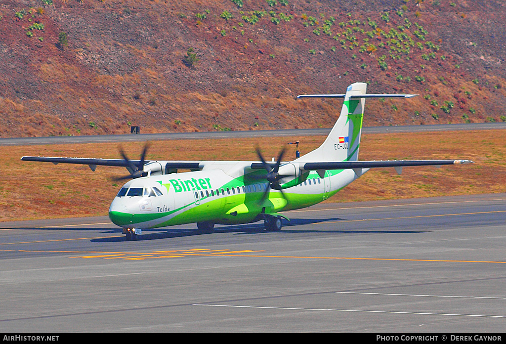 Aircraft Photo of EC-JQL | ATR ATR-72-500 (ATR-72-212A) | Binter Canarias | AirHistory.net #210435