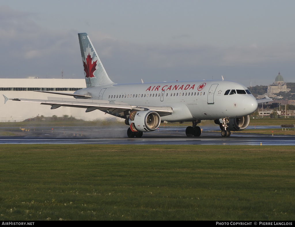 Aircraft Photo of C-FYIY | Airbus A319-114 | Air Canada | AirHistory.net #210445