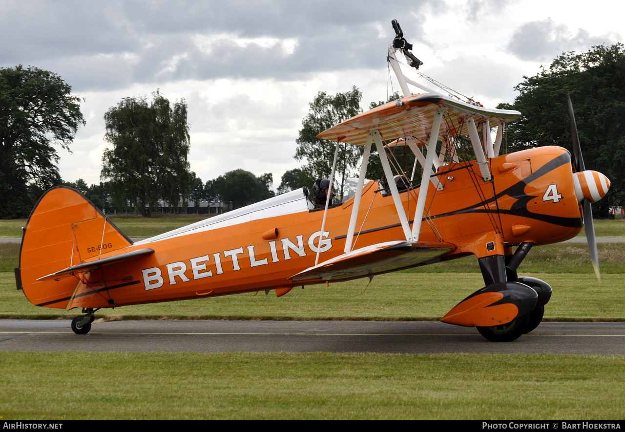 Aircraft Photo of SE-BOG | Boeing N2S-3 Kaydet (B75N1) | AirHistory.net #210472