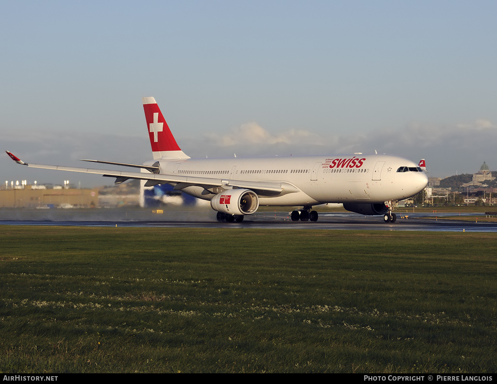 Aircraft Photo of HB-JHE | Airbus A330-343 | Swiss International Air Lines | AirHistory.net #210484