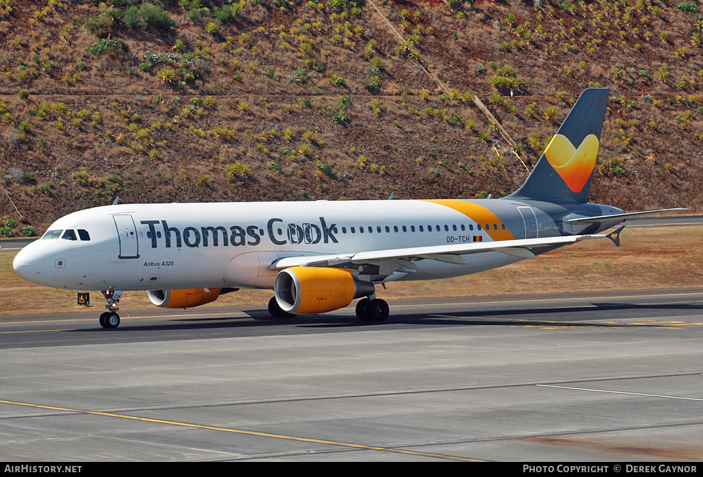 Aircraft Photo of OO-TCH | Airbus A320-214 | Thomas Cook Airlines | AirHistory.net #210488