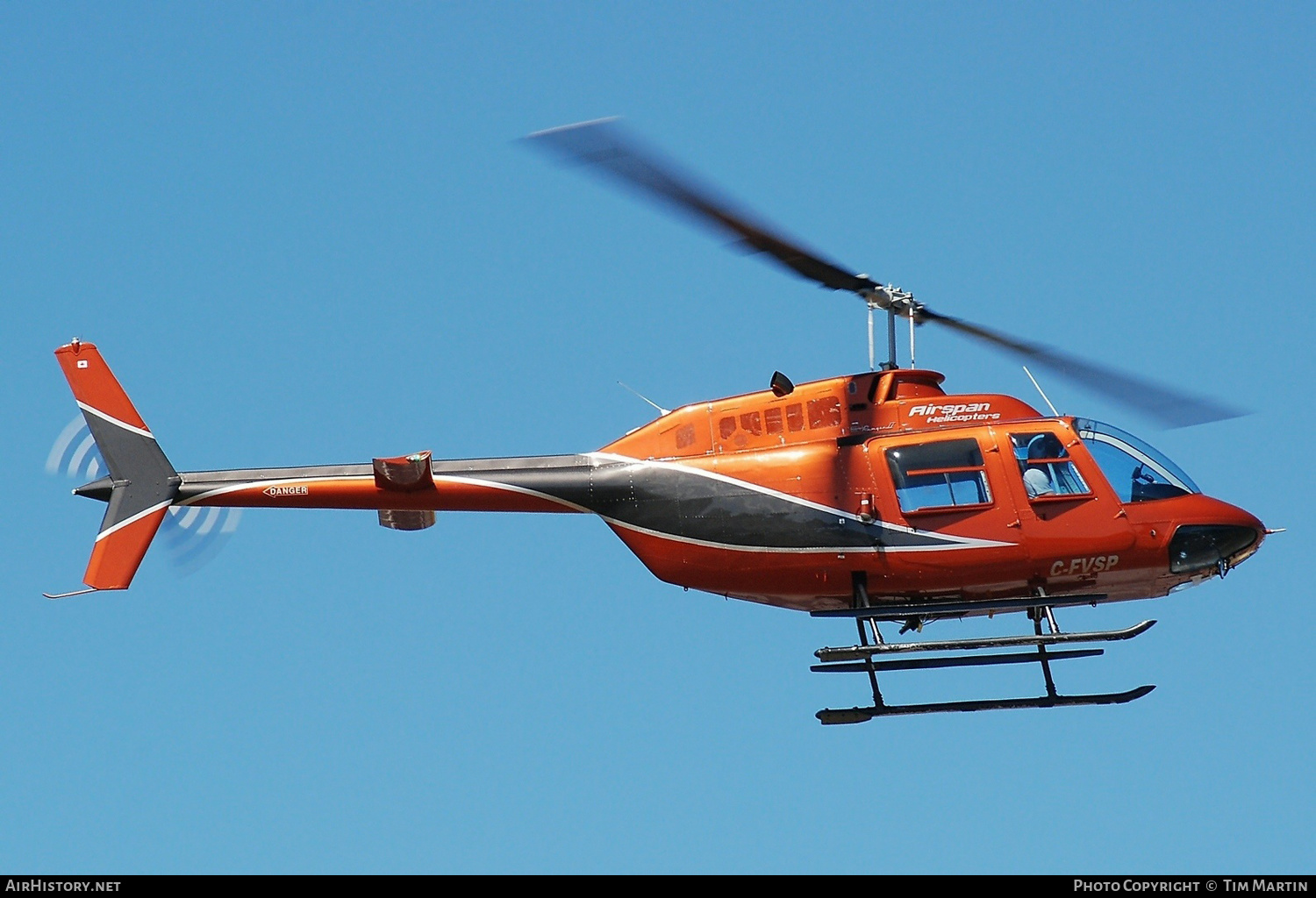 Aircraft Photo of C-FVSP | Bell 206B JetRanger II | Airspan Helicopters | AirHistory.net #210494