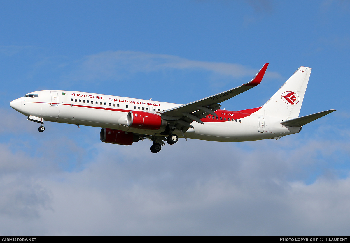 Aircraft Photo of 7T-VKF | Boeing 737-8D6 | Air Algérie | AirHistory.net #210503