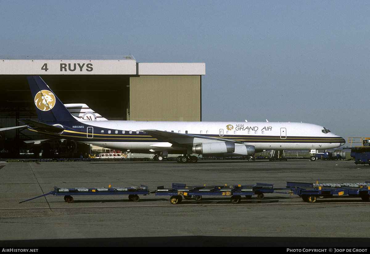 Aircraft Photo of N803MG | McDonnell Douglas DC-8-62H | MGM Grand Air | AirHistory.net #210509