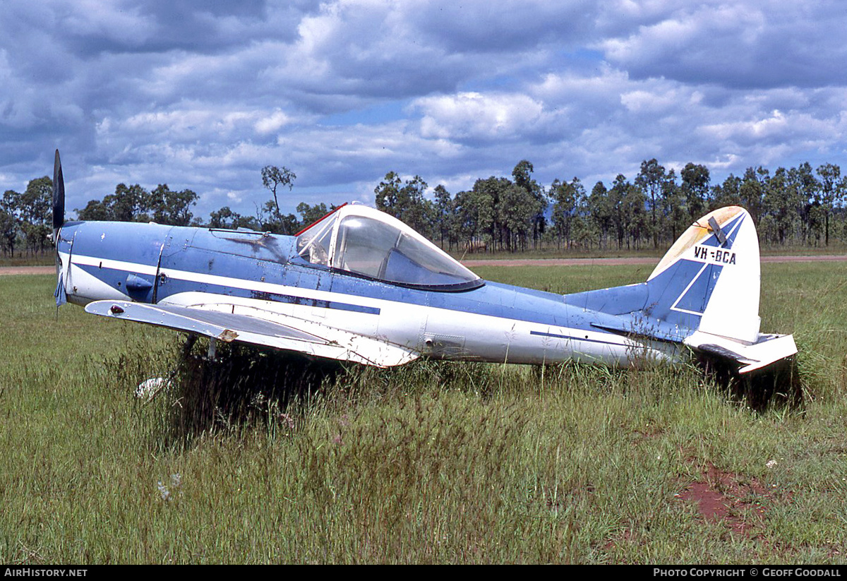 Aircraft Photo of VH-BCA | De Havilland DHC-1/Sasin SA-29 Spraymaster | AirHistory.net #210518