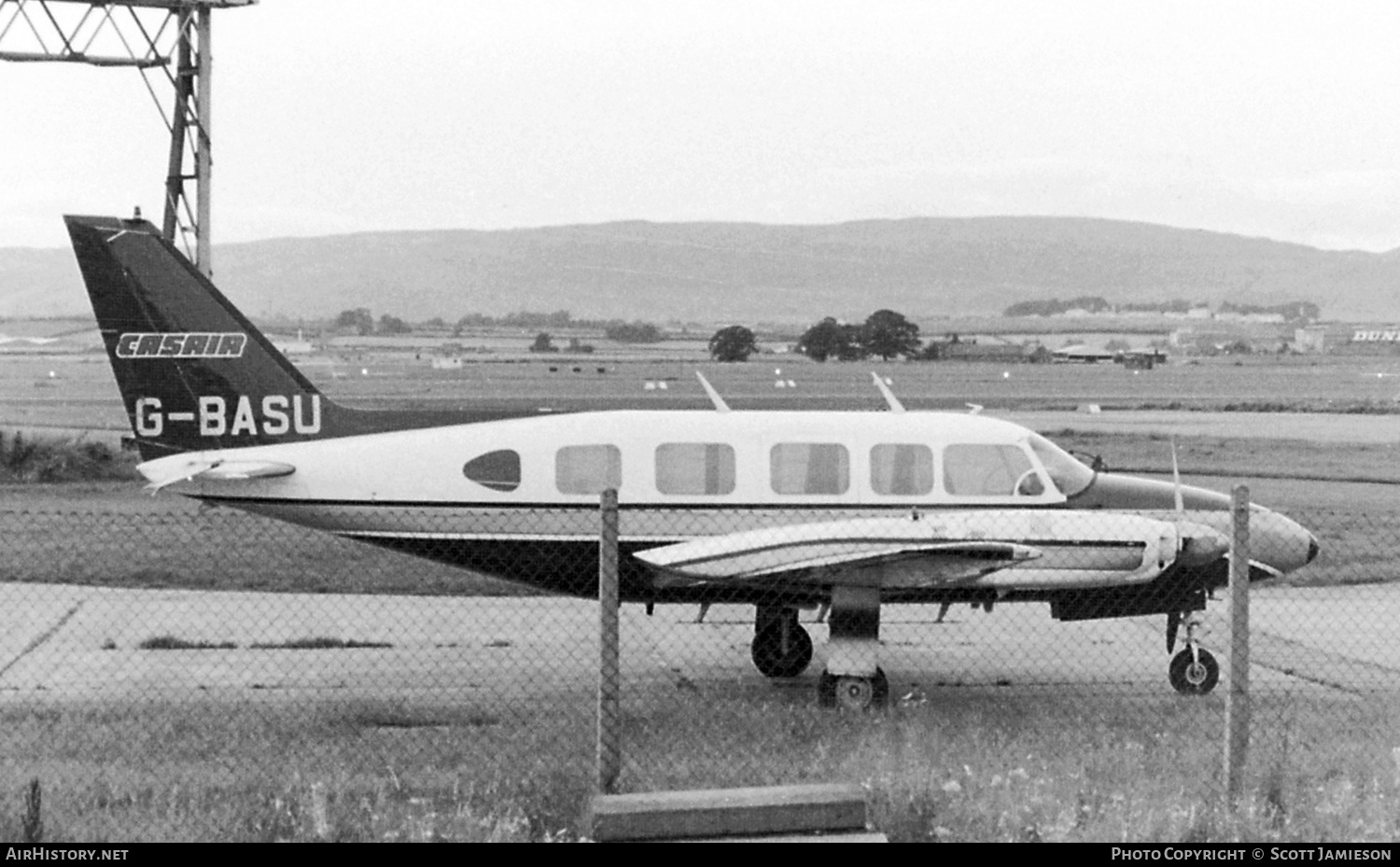Aircraft Photo of G-BASU | Piper PA-31-350 Navajo Chieftain | Casair | AirHistory.net #210520