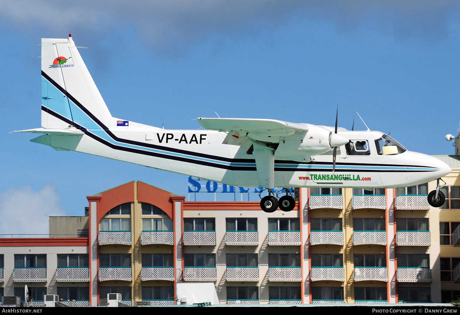 Aircraft Photo of VP-AAF | Pilatus Britten-Norman BN-2B-21 Islander | Trans Anguilla Airways | AirHistory.net #210523