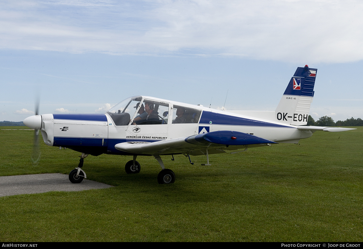 Aircraft Photo of OK-EOH | Zlin Z-43 | AeČR - Aeroklub České Republiky | AirHistory.net #210524