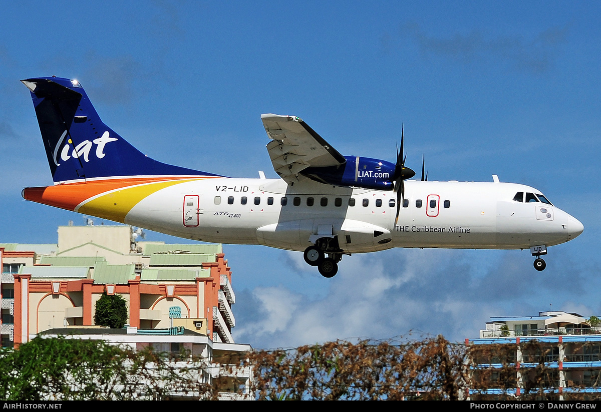 Aircraft Photo of V2-LID | ATR ATR-42-600 | LIAT - Leeward Islands Air Transport | AirHistory.net #210530