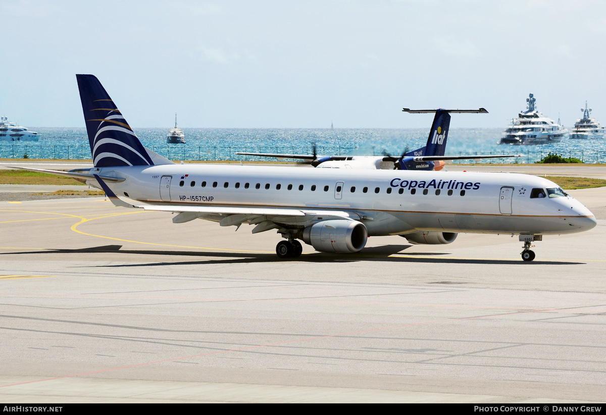 Aircraft Photo of HP-1557CMP | Embraer 190AR (ERJ-190-100IGW) | Copa Airlines | AirHistory.net #210535