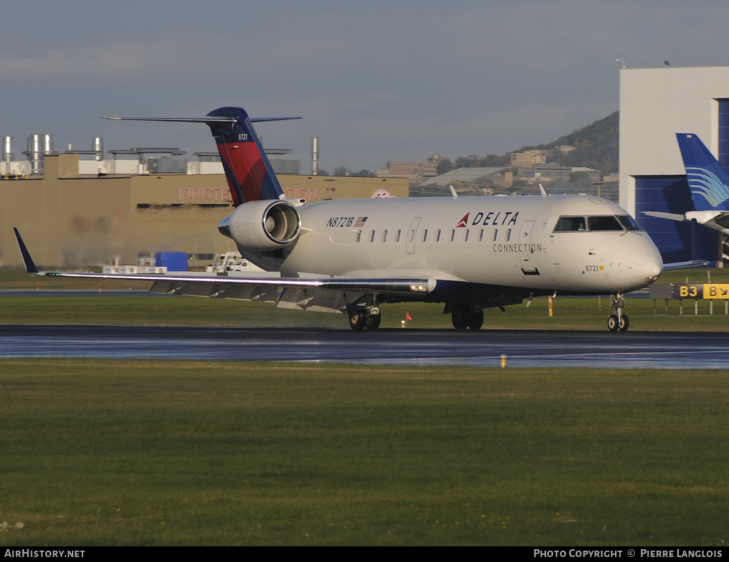 Aircraft Photo of N8721B | Bombardier CRJ-440 (CL-600-2B19) | Delta Connection | AirHistory.net #210547