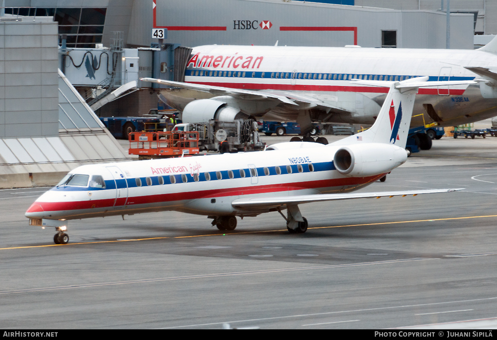 Aircraft Photo of N808AE | Embraer ERJ-140LR (EMB-135KL) | American Eagle | AirHistory.net #210554