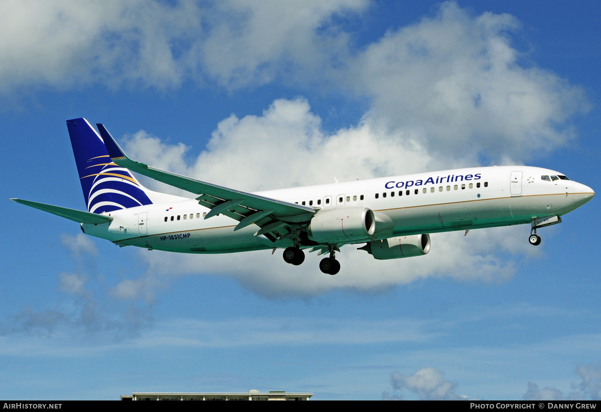 Aircraft Photo of HP-1831CMP | Boeing 737-8V3 | Copa Airlines | AirHistory.net #210556