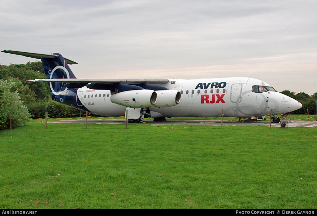 Aircraft Photo of G-IRJX | BAE Systems Avro 146-RJX100 | AirHistory.net #210558
