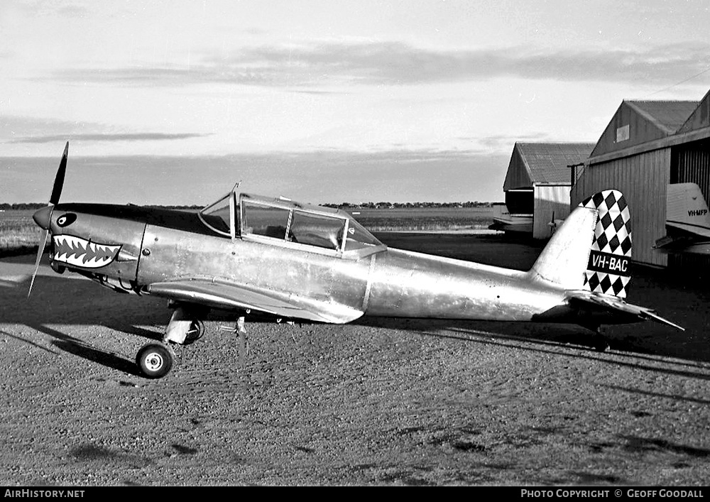 Aircraft Photo of VH-BAC | De Havilland DHC-1 Chipmunk T10 | AirHistory.net #210570