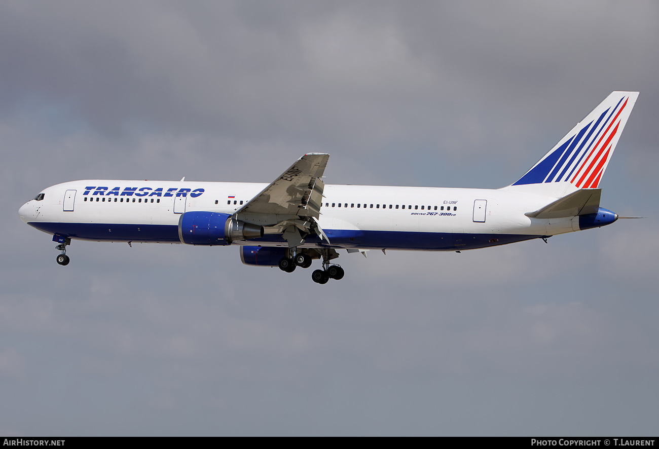 Aircraft Photo of EI-UNF | Boeing 767-3P6/ER | Transaero Airlines | AirHistory.net #210593