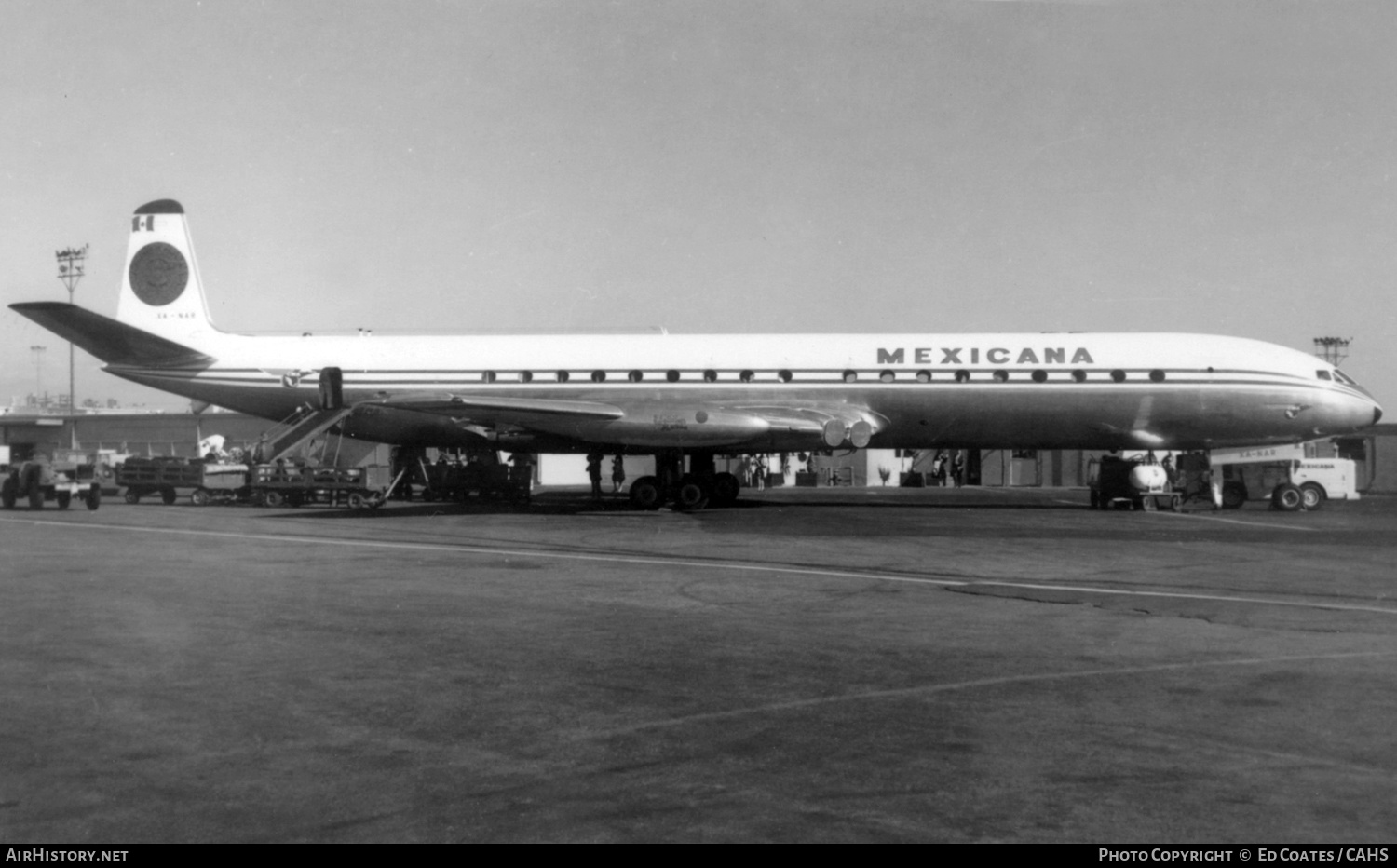 Aircraft Photo of XA-NAT | De Havilland D.H. 106 Comet 4C | Mexicana | AirHistory.net #210602