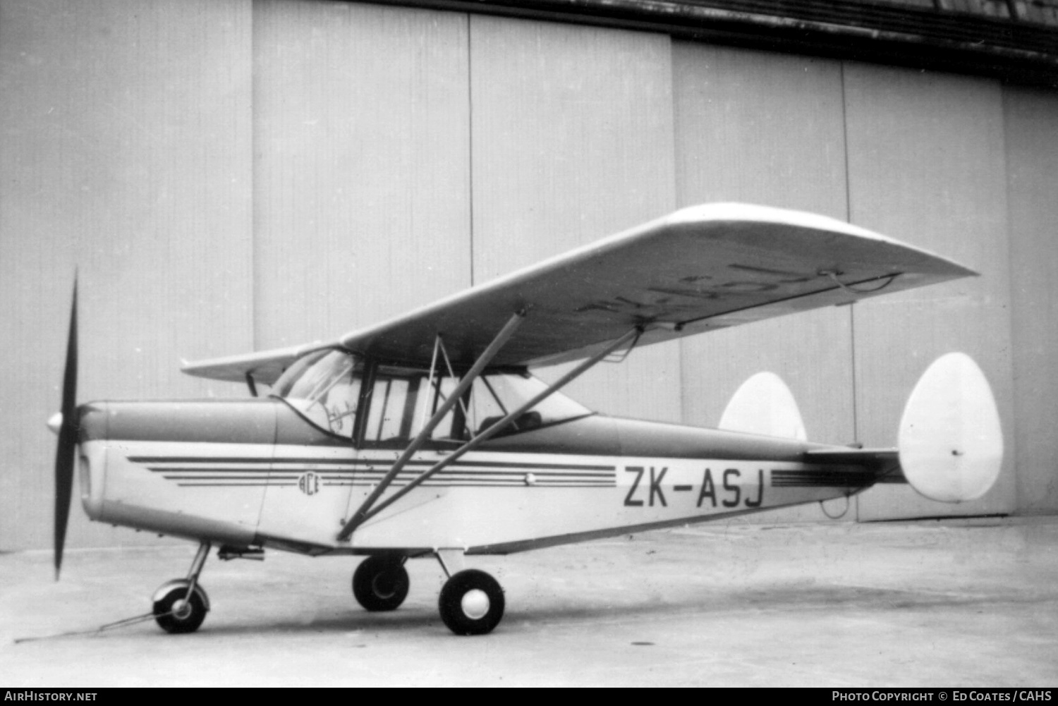 Aircraft Photo of ZK-ASJ | Chrislea C.H.3 Srs.2 Super Ace | AirHistory.net #210609