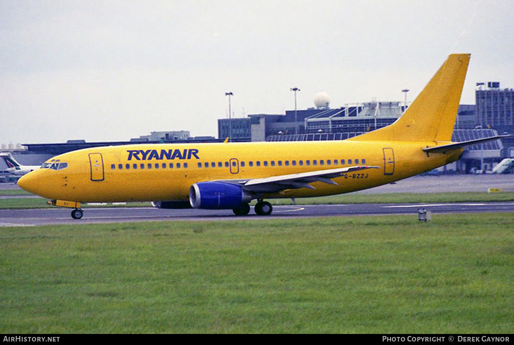 Aircraft Photo of G-BZZJ | Boeing 737-3Q8 | Ryanair | AirHistory.net #210611