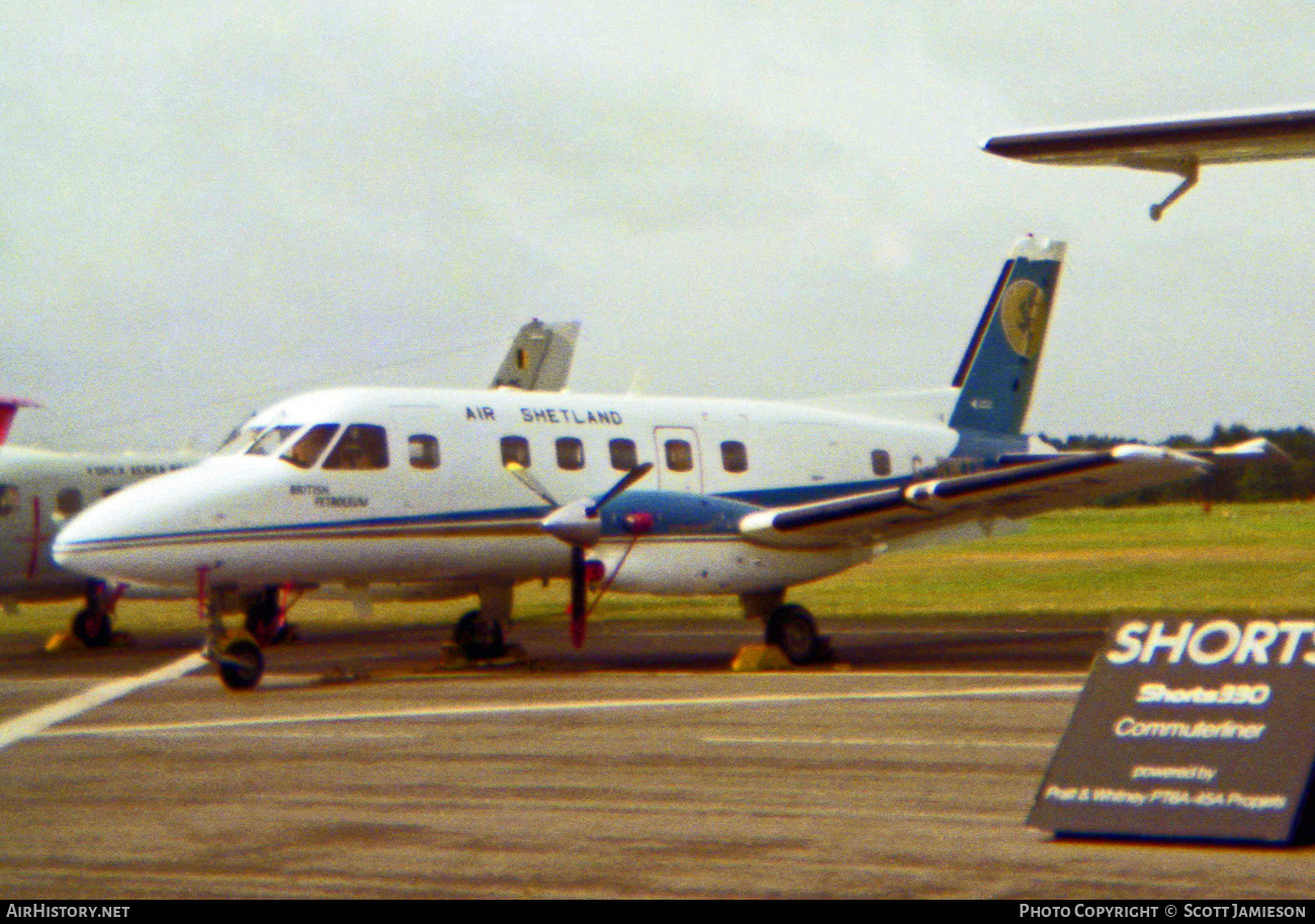 Aircraft Photo of G-BWTV | Embraer EMB-110P2 Bandeirante | Air Shetland | AirHistory.net #210612