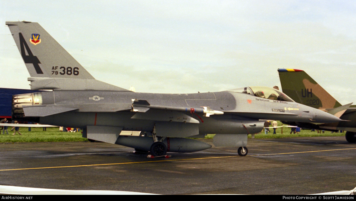 Aircraft Photo of 79-0386 / AF79-386 | General Dynamics F-16A Fighting Falcon | USA - Air Force | AirHistory.net #210613