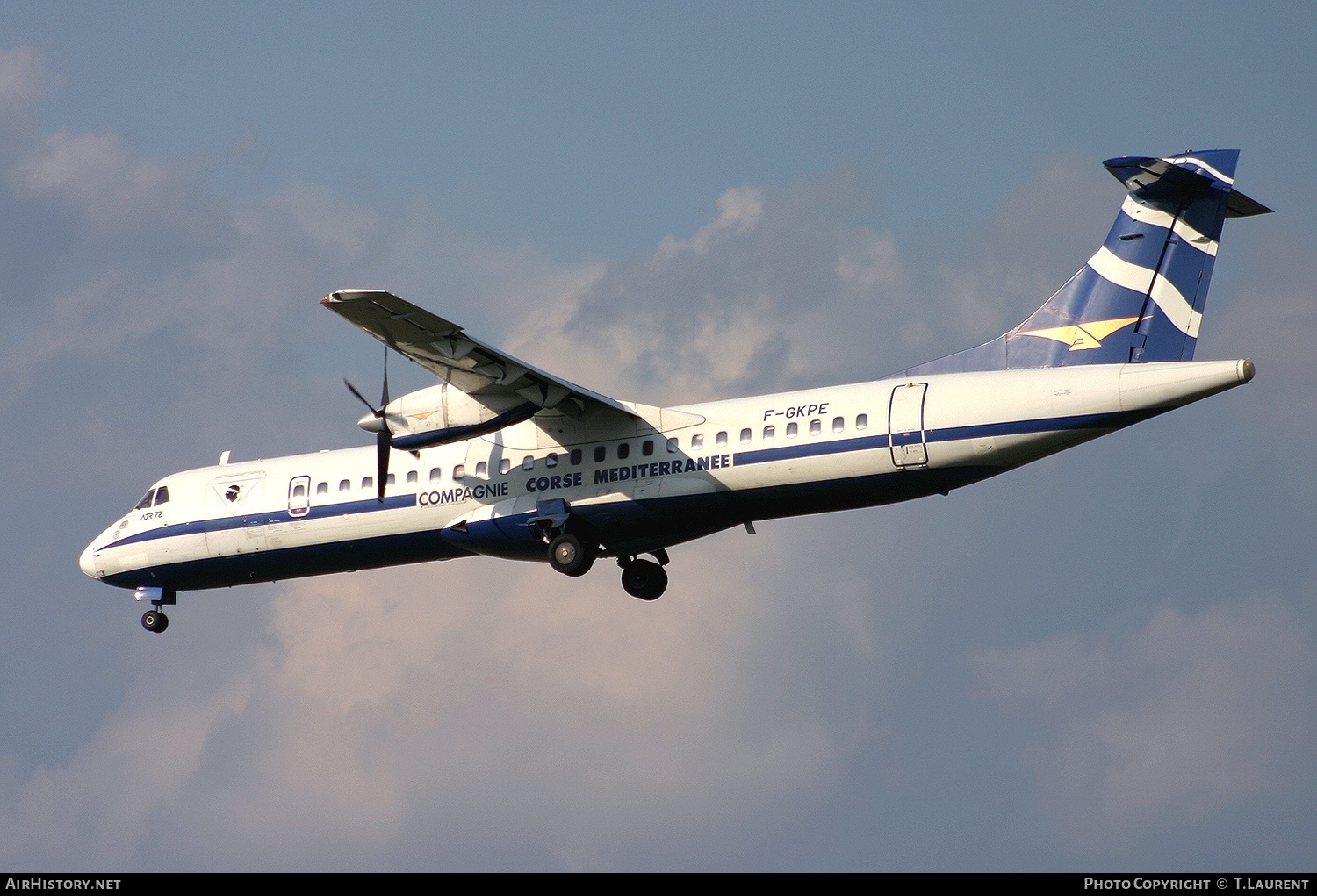 Aircraft Photo of F-GKPE | ATR ATR-72-202 | Compagnie Corse Méditerranée - CCM | AirHistory.net #210614