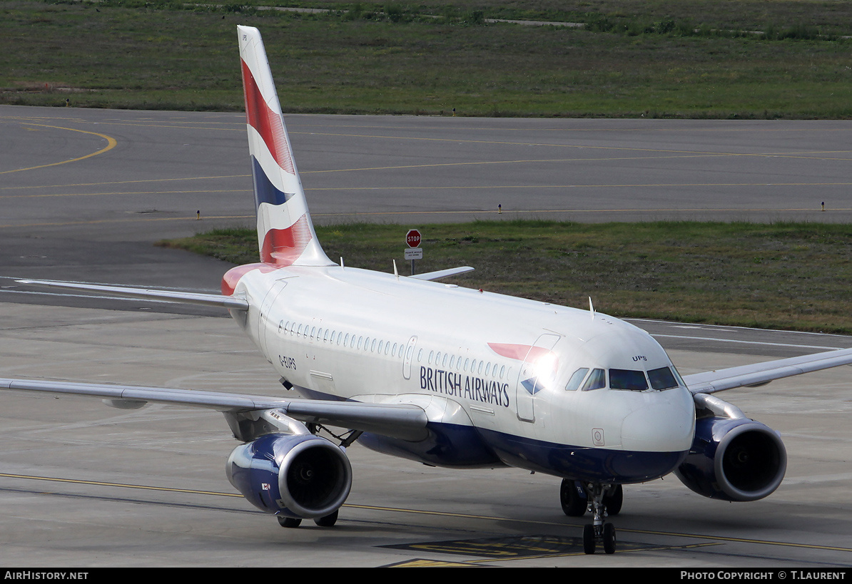 Aircraft Photo of G-EUPS | Airbus A319-131 | British Airways | AirHistory.net #210615