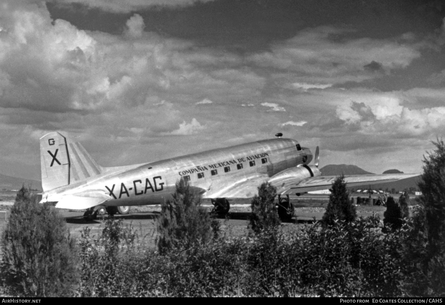 Aircraft Photo of XA-CAG | Douglas DC-3A | Compañía Mexicana de Aviación | AirHistory.net #210618