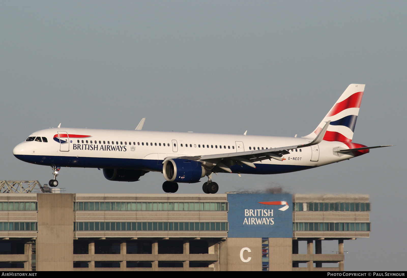 Aircraft Photo of G-NEOT | Airbus A321-251NX | British Airways | AirHistory.net #210623