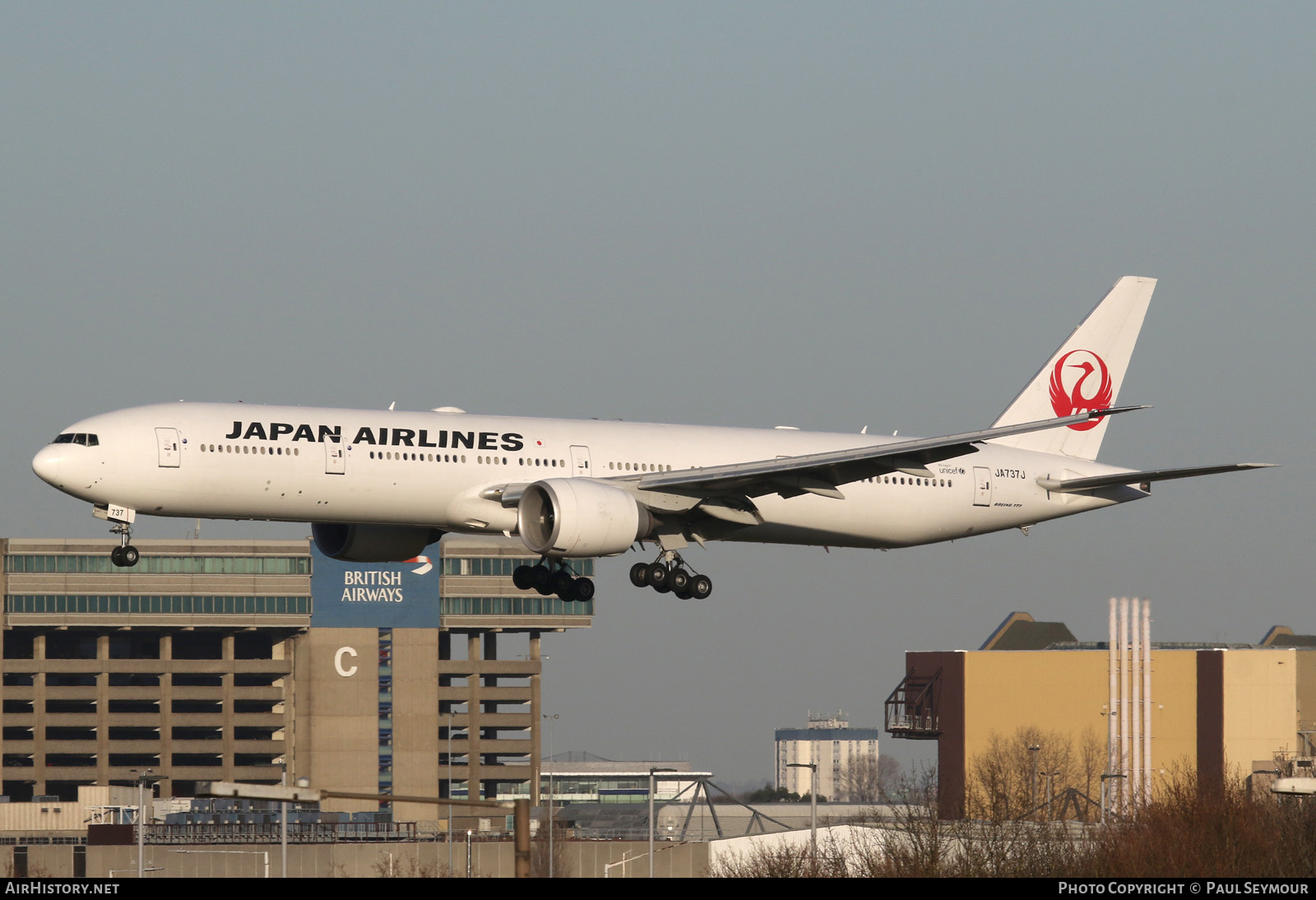 Aircraft Photo of JA737J | Boeing 777-346/ER | Japan Airlines - JAL | AirHistory.net #210625